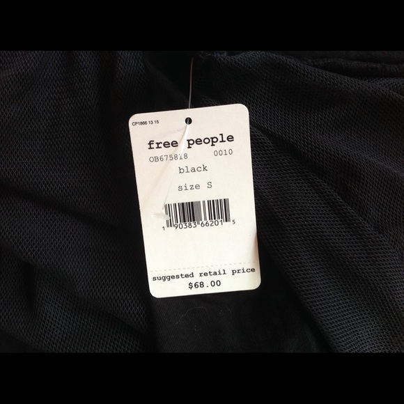 Free People mesh bell sleeve shirt - Picture 5 of 5